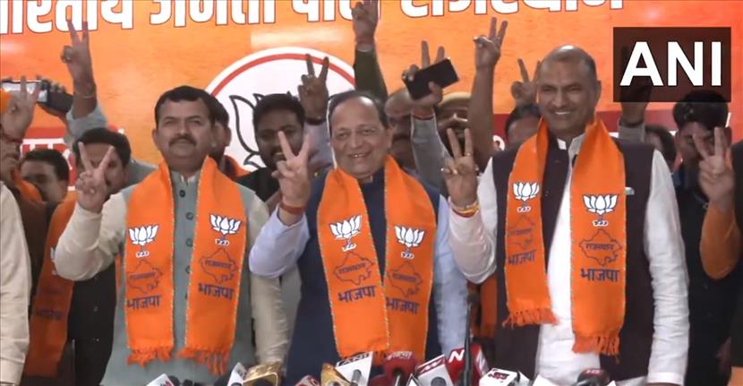 Rajasthan polls: BJP set to form govt after registering wins on 115 seats; Rajendra Rathore loses from Taranagar